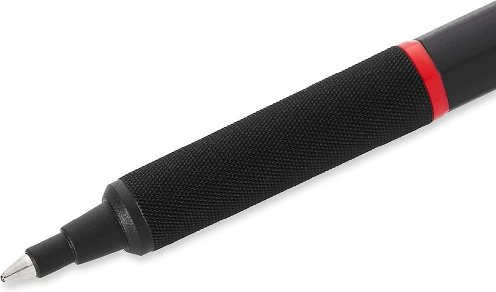 Rapid Pro Retractable Ballpoint Technical Drawing Pen Medium Point Blue Ink Blac