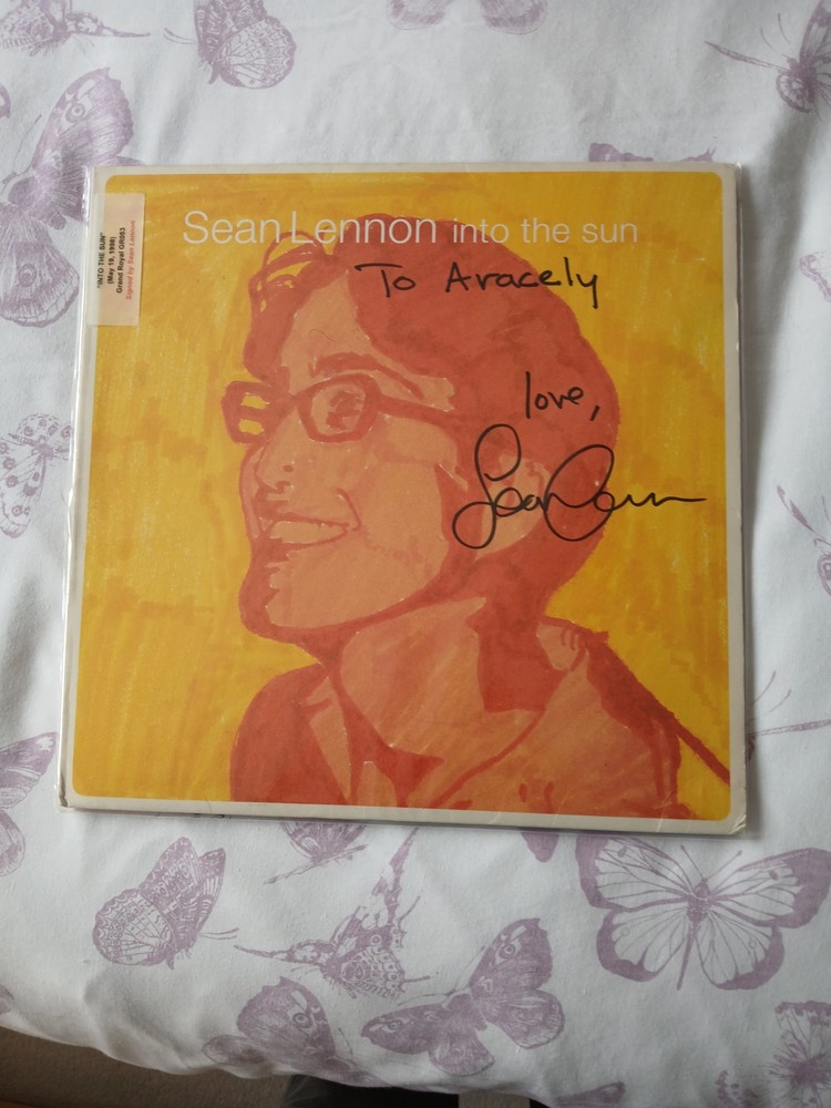 Sean Lennon Signed Lp With Coa