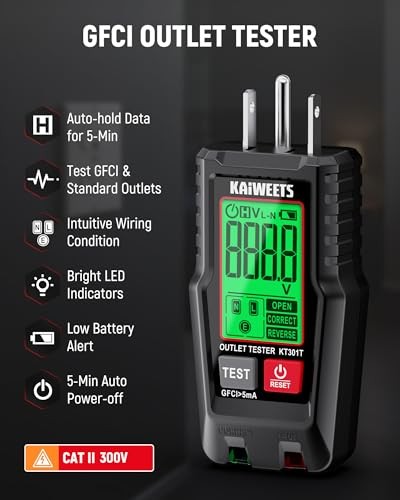 Electrical Test Kit KIT01, Digital Multimeter, Smart Non-Contact Voltage