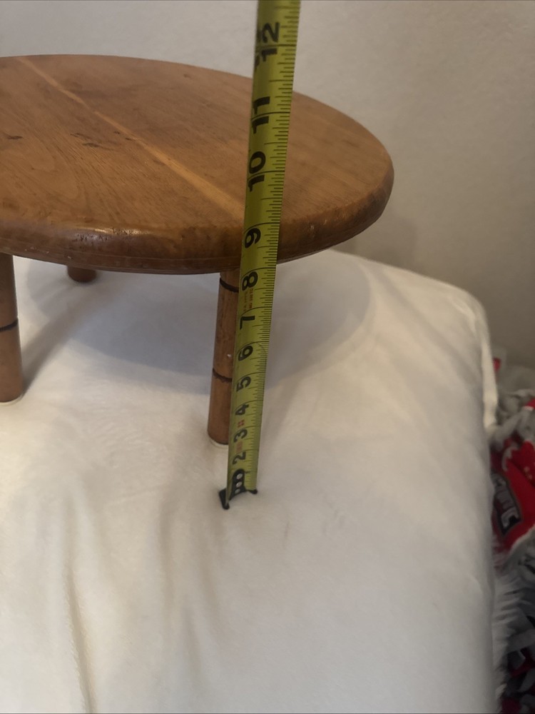 Vintage Milk Stool Solid Wood