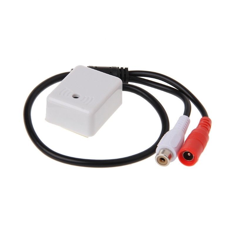 Mini Microphone High Sensitive Pickup Audio Mic With Power For Cctv Security