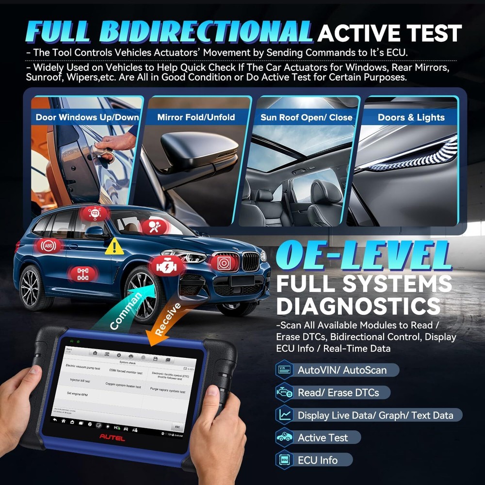 Autel MaxiIM IM508S PRO IMMO Key Programmer Auto Diagnostic OBD2 Scanner Tool