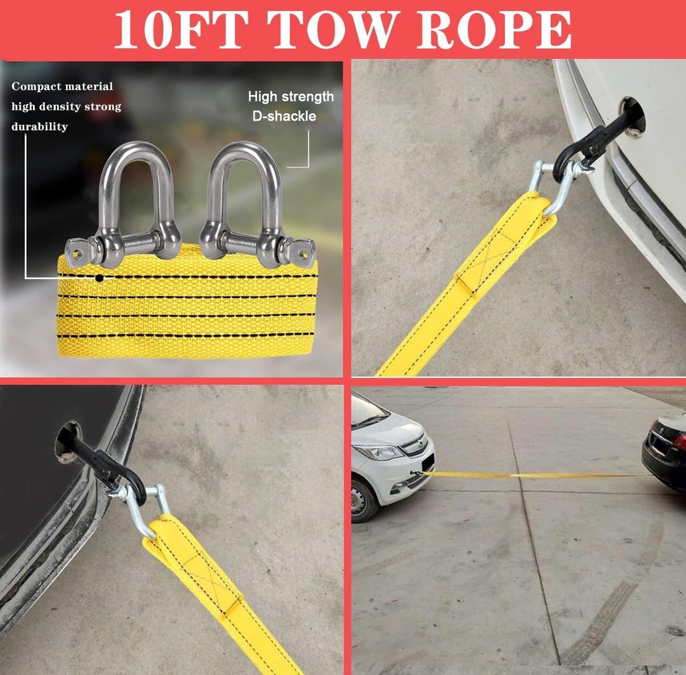 Car Roadside Emergency Tool Kit