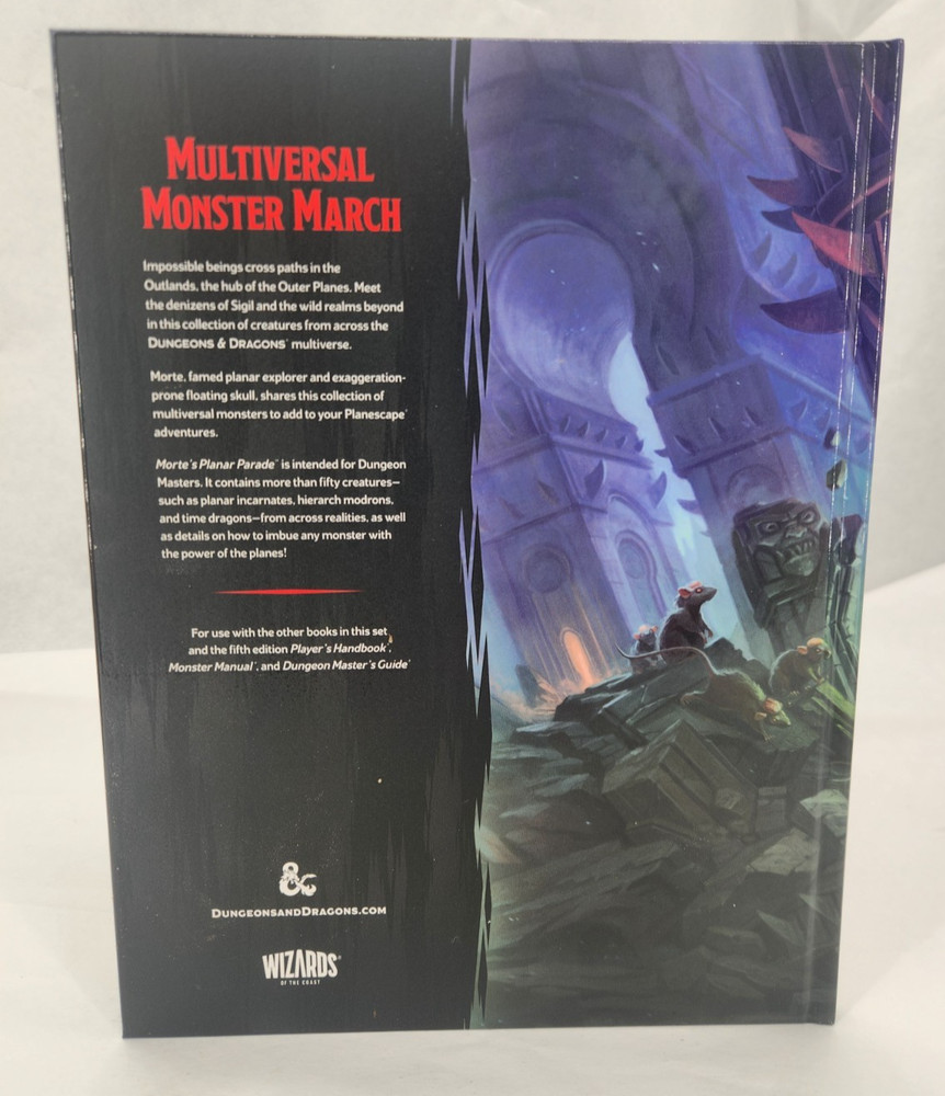 Dungeons & Dragons 5th Edition 5E D&D Morte's Planar Parade Sourcebook (2023 HC)