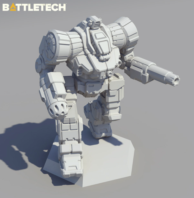 Battletech Zeus Assault Mech + Pilot Cards IS Kickstarter Fire Lance Catalyst
