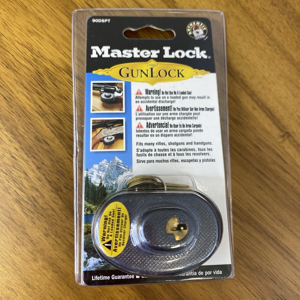 Master Lock Keyed Gun Trigger Lock 2 Keys Masterlock Gunlock New In Package