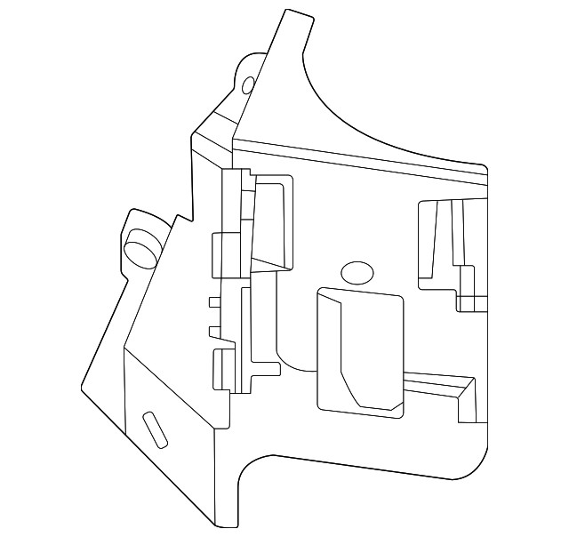 Genuine Ford Blind Spot Detection System Warning Sensor Bracket LJ8Z-14D189-B