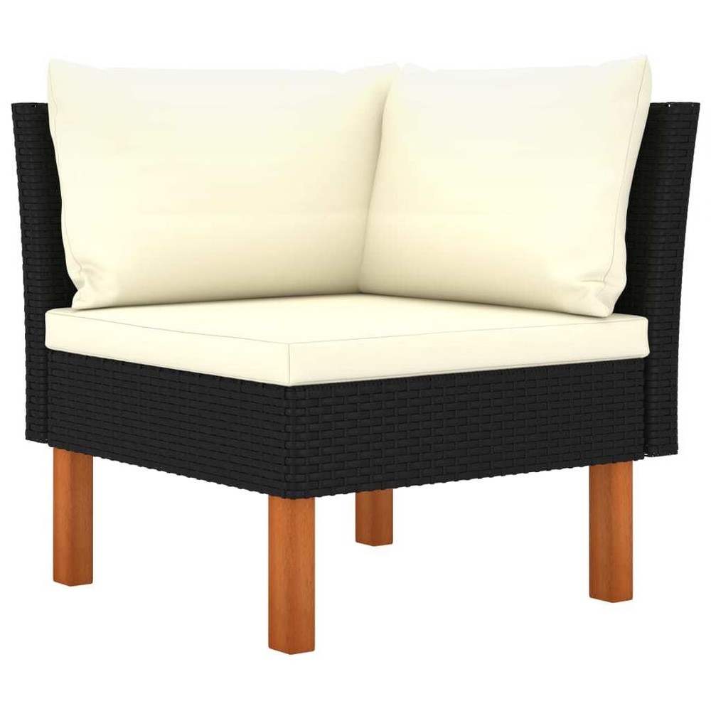 Corner Sofa Black