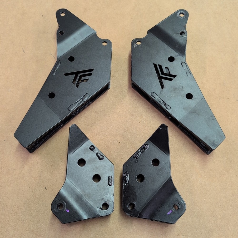 Thumper Fab CanAm Defender Shock Mount Relocation Brackets - FREE SHIP!
