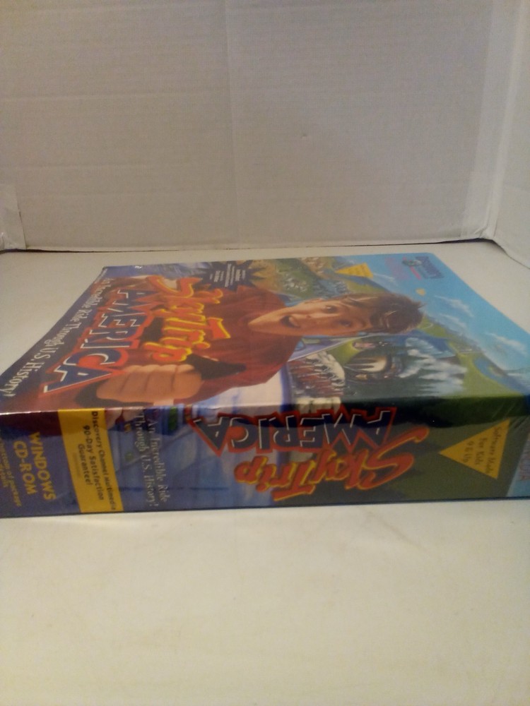 SkyTrip America PC Software Discovery Channel Multimedia Windows 3.1 Windows 95