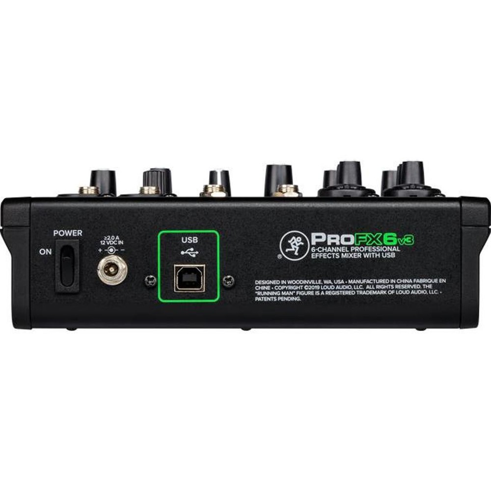Mackie ProFXv3 6-Channel Professional Effects Mixer with USB + Software Bundle