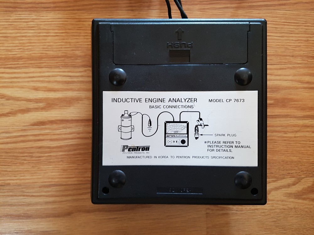 SUNTUNE Inductive Engine Analyzer Model CP7673 USED