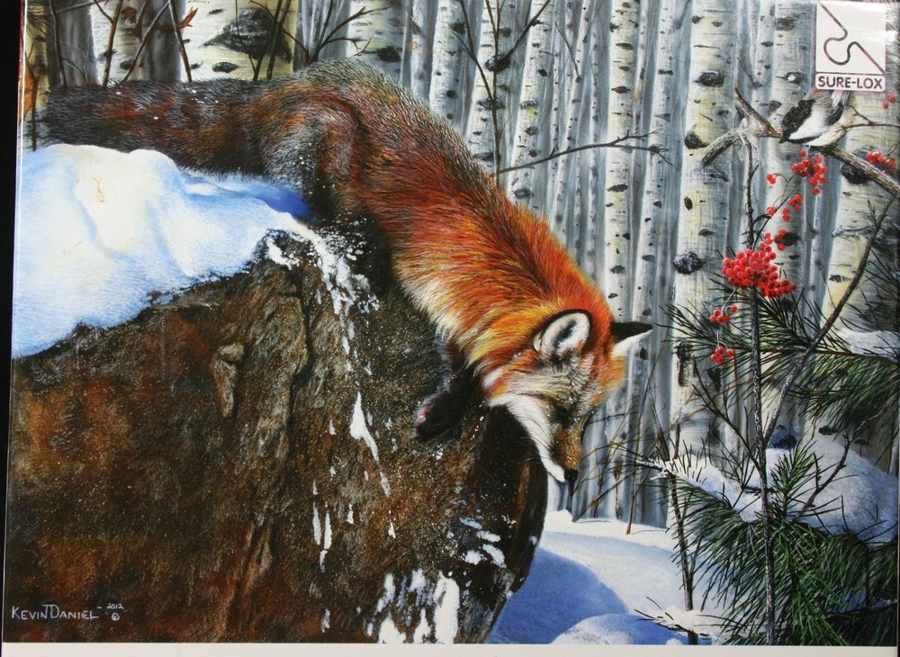 Kevin Daniels Blindsided 500-pc Fox Jigsaw Puzzle