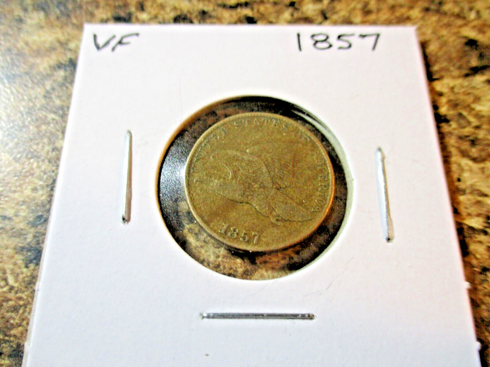 1857 FLYING EAGLE CENT VERY FINE    A89