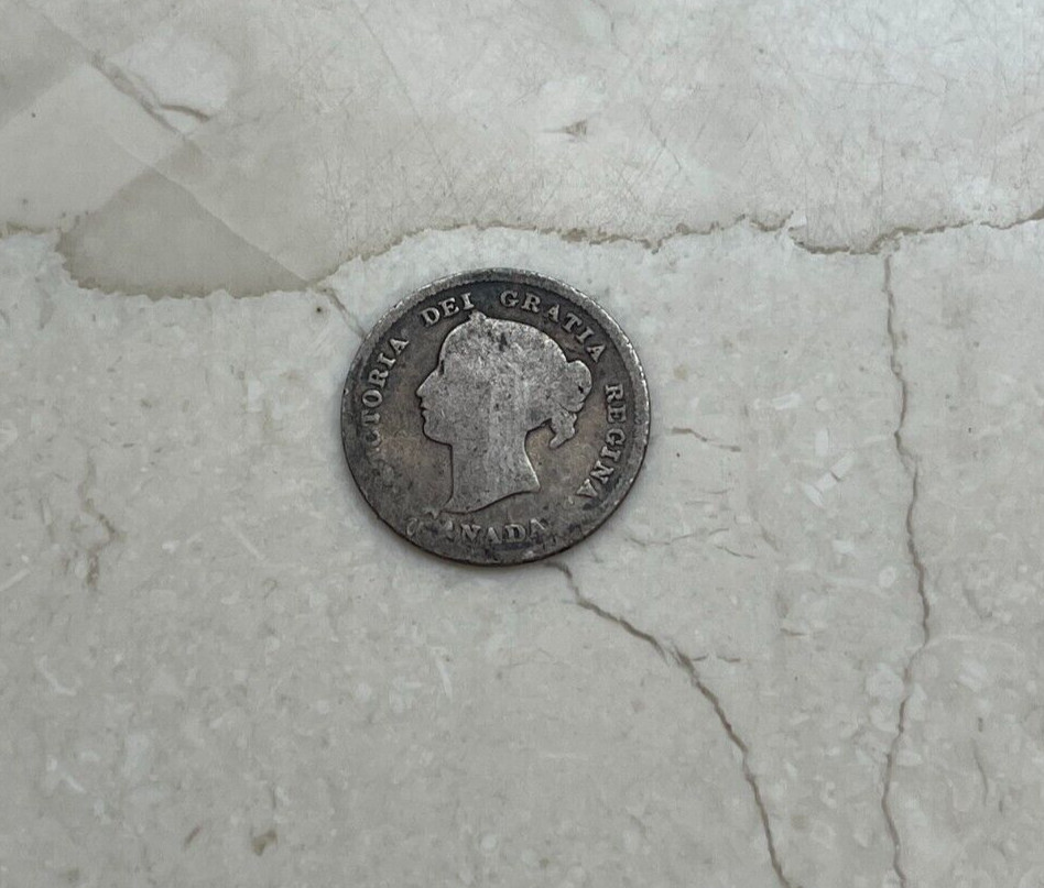 1899 Canada 5 Cents bg