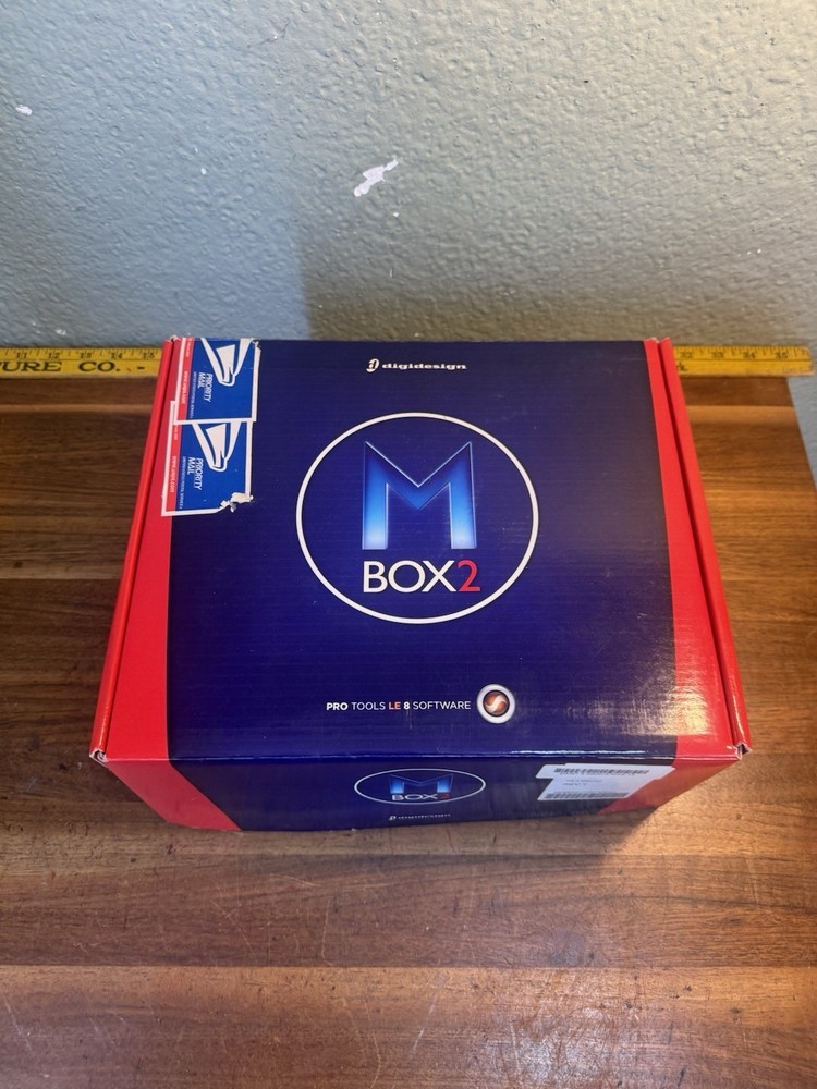 Digidesign Mbox 2 USB Audio Interface w/ Original Box & Accessories Untested