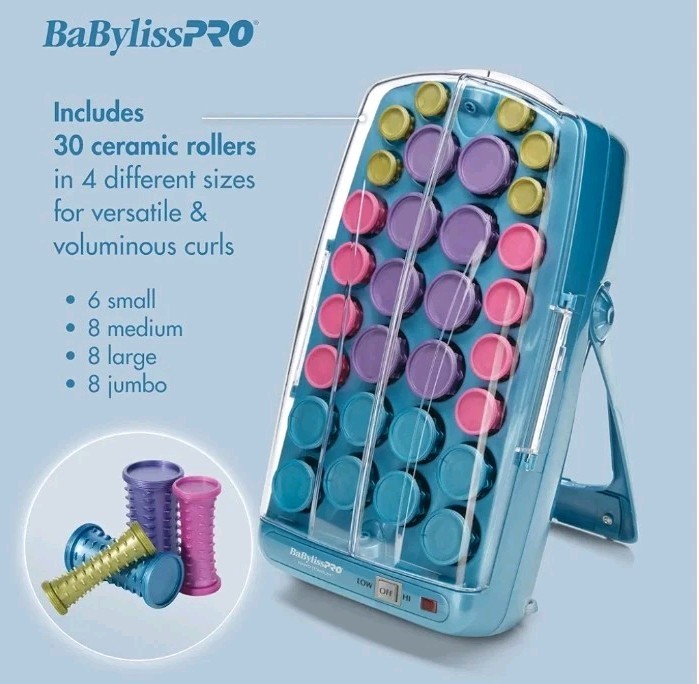 Babyliss Pro Nano Titanium Ionic 30 Hot Rollers.