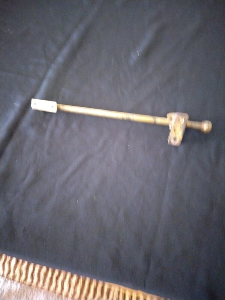 Brass antique window transit bracket