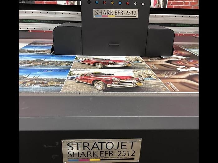 Stratojet Shark 2512 Flatbed UV Printer
