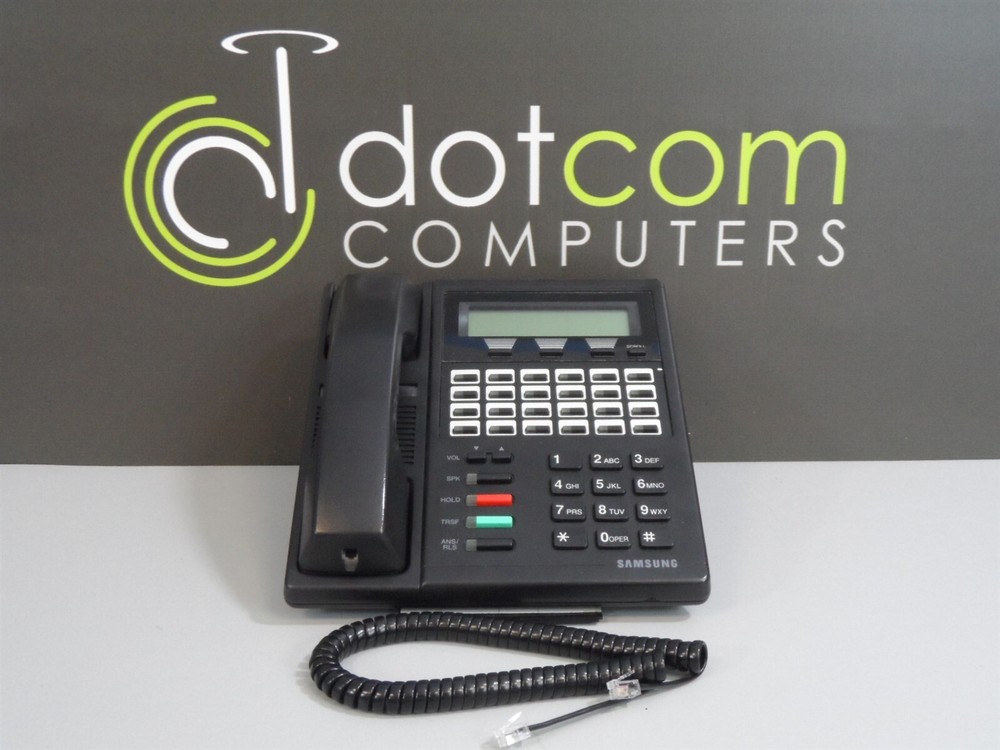 Samsung 24 Button LCD Display Phone 24B Black DCS 24 B