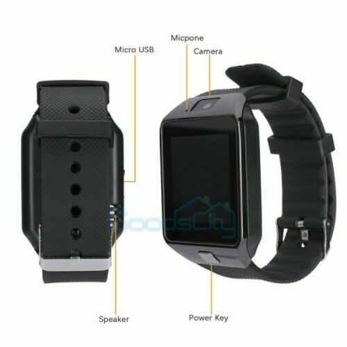 Christmas gift touch screen blue tooth smart watch make call text message