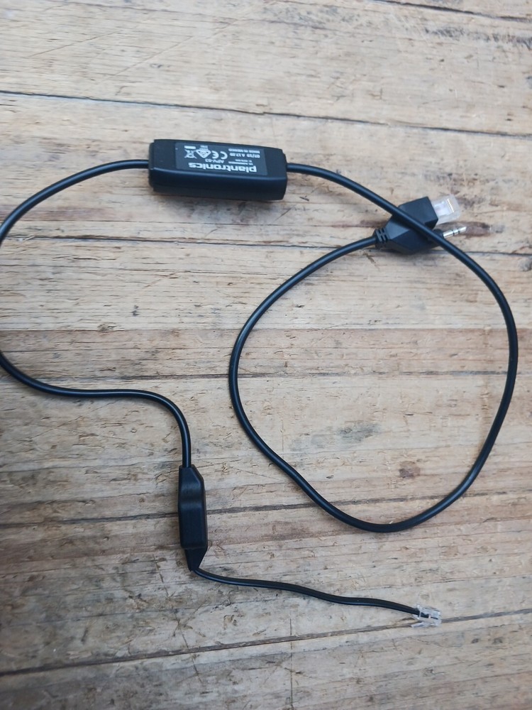 Plantronics EHS Electronic Hook Switch Adapter Cable Savi APV-63