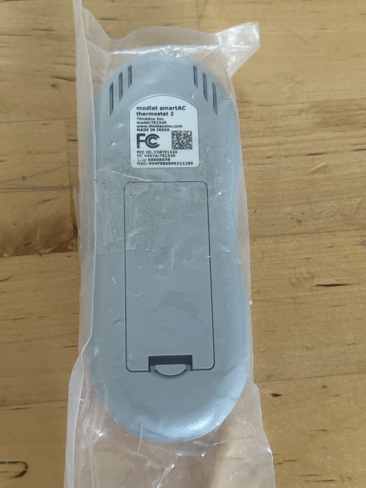 ThinkEco Modlet smartAC thermostat 2 Remote Control TE1320 New