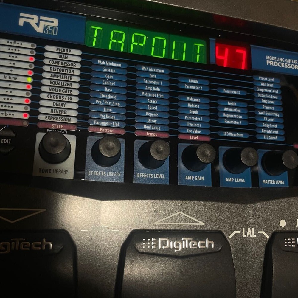 DigiTech RP-350 Multi-Effects Guitar Effect Pedal good condition
