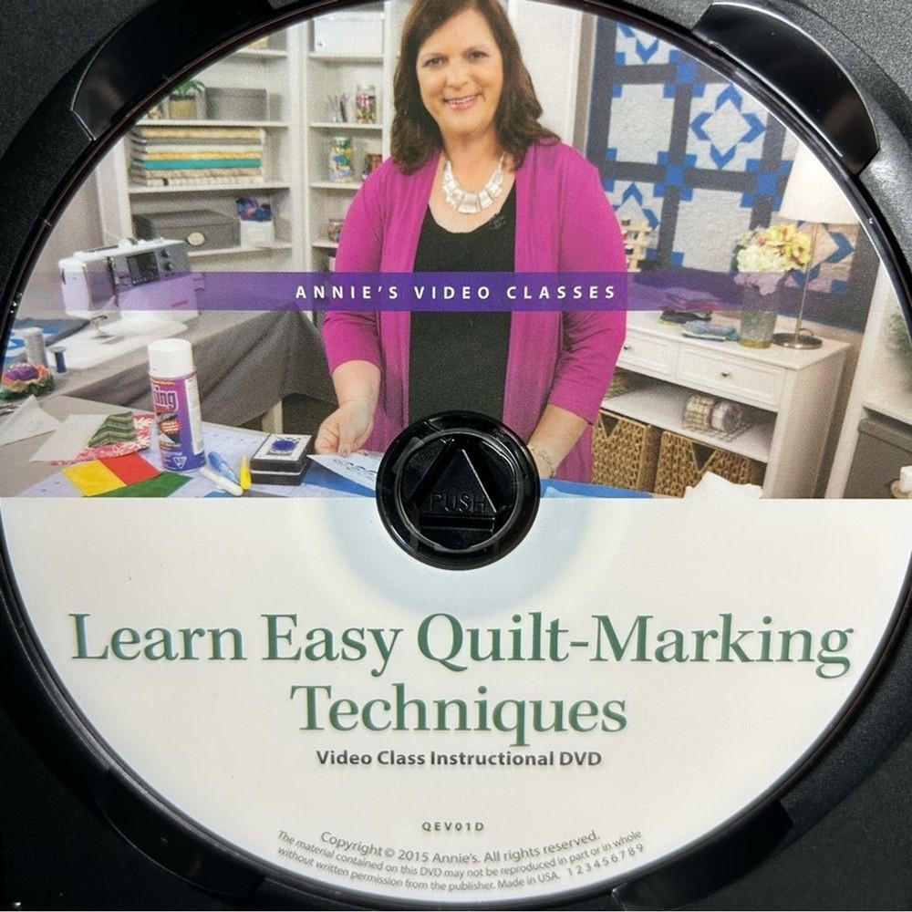 Learn Easy Quilt- Making Techniques Two-DVD Instructional Set by Annie’s Crafts