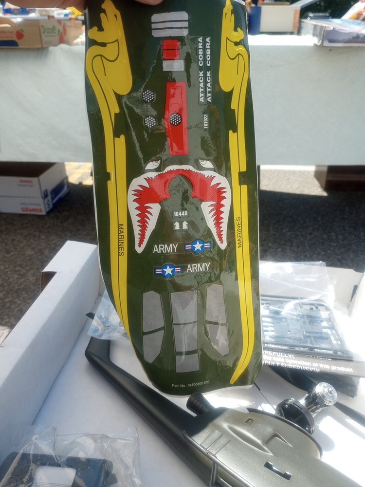 Cox Attack Cobra Free Flight Helicopter .049 Engine