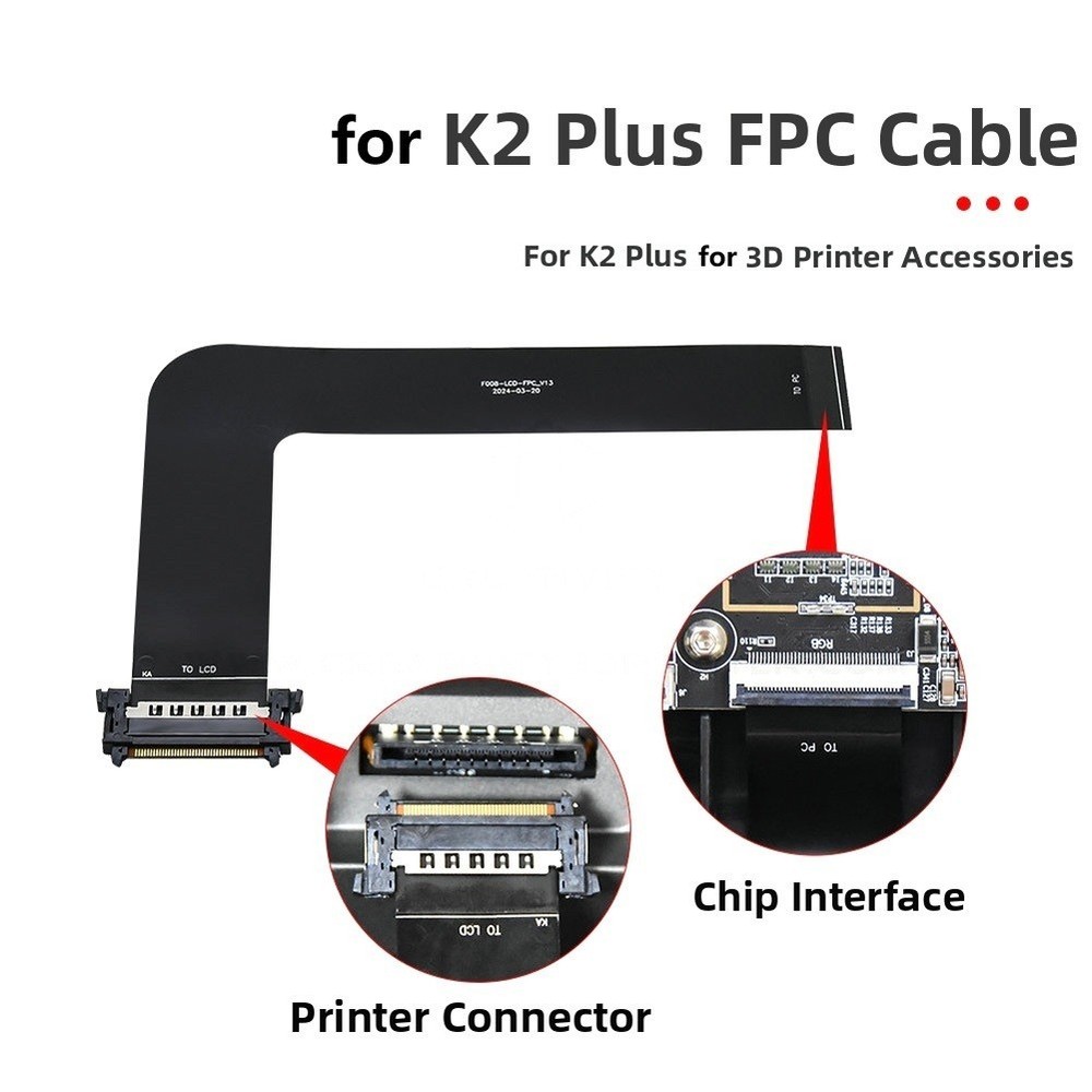 FPC Cable Connection Transfer Board Designed for K2 Plus For 3D Printer