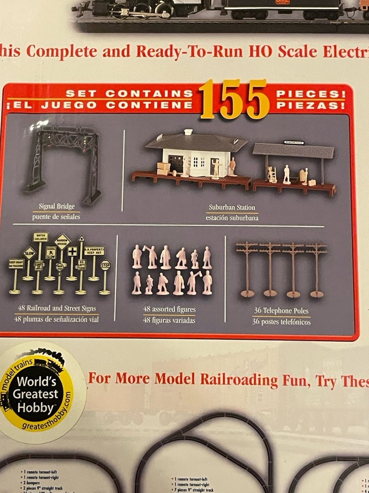Bachmann BAC00626 Chattanooga Train Set (HO-Scale) NEW Open Box SEALED Items
