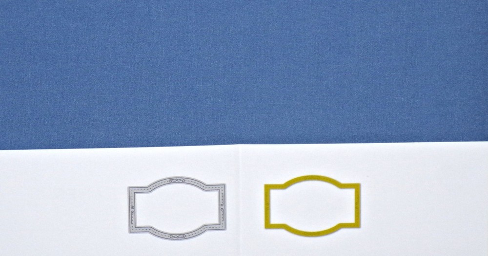 Diamond Press Rectangle Fancy Frame Nesting Dies 3pc Set Scallop & Straight Edge
