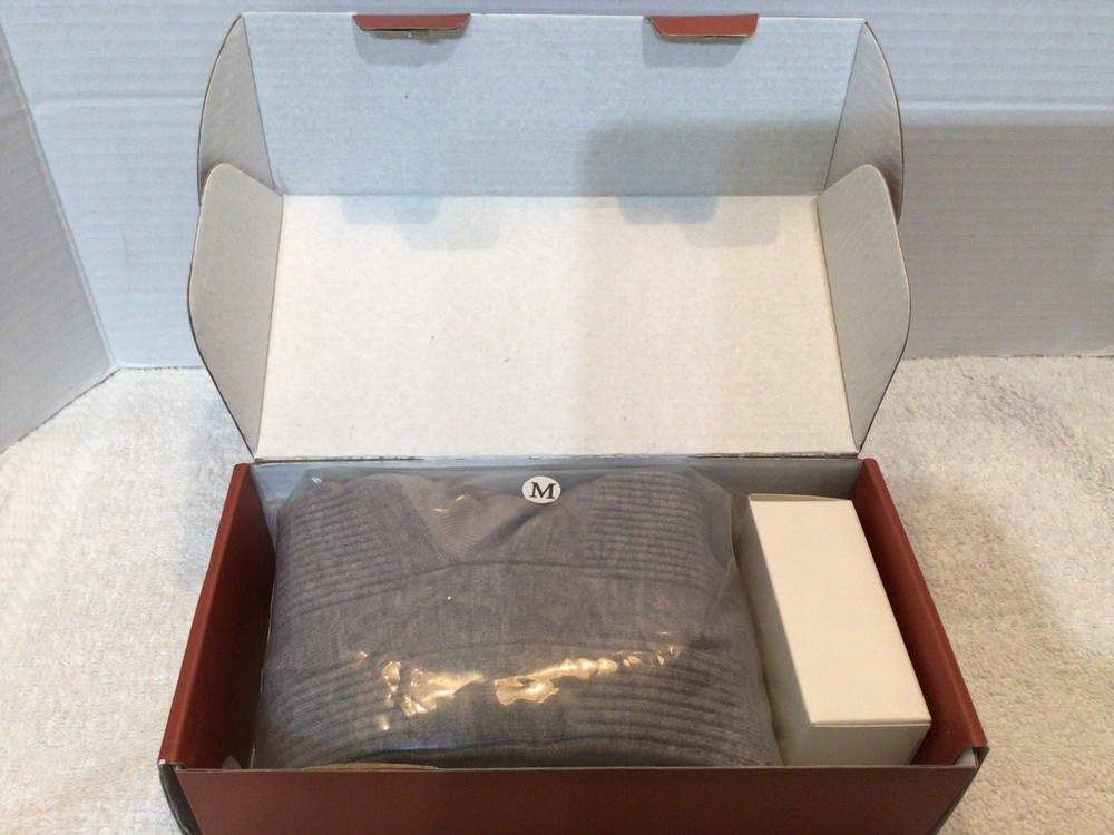 Venustas Heated Socks Unisex Medium Gray Rechargeable