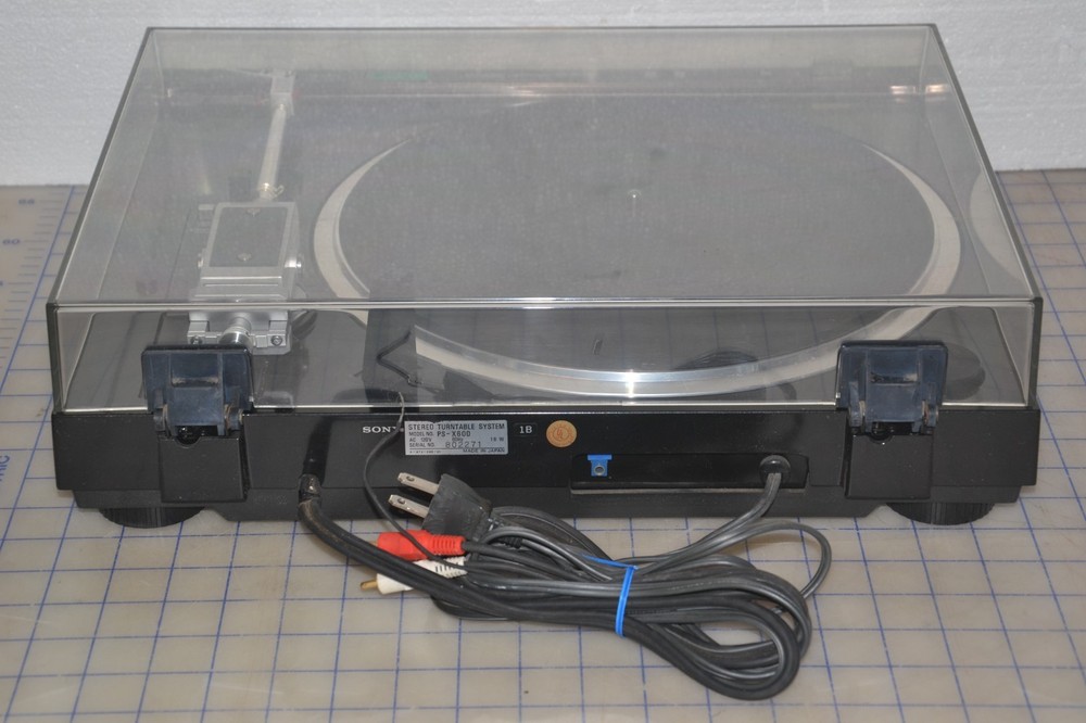 Works Great!!! Vintage Sony PS-X600 Fully Automatic Direct-Drive Turntable