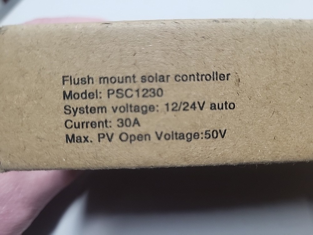 Venus 30 Amp Solar Charge Controller Psc1230
