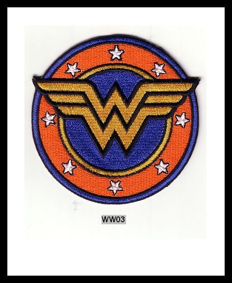 Wonder Woman Round Patch - WW03