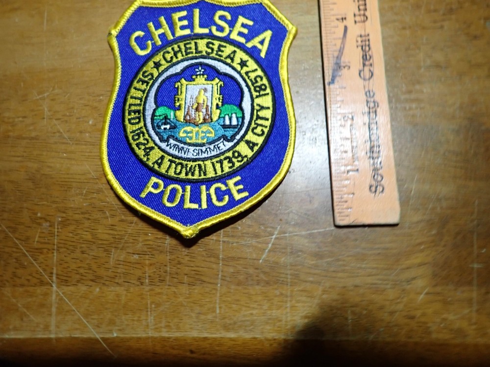 CHELSEA  MASSACHUSETTS VEST PATCH OBSOLETE BX D #2