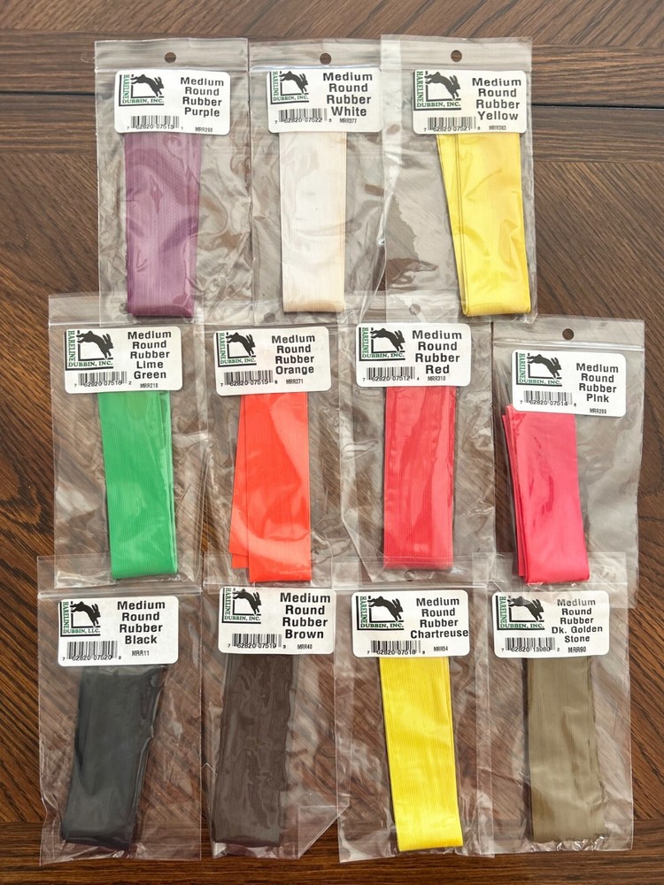 Round Rubber Legs - Medium - Hareline