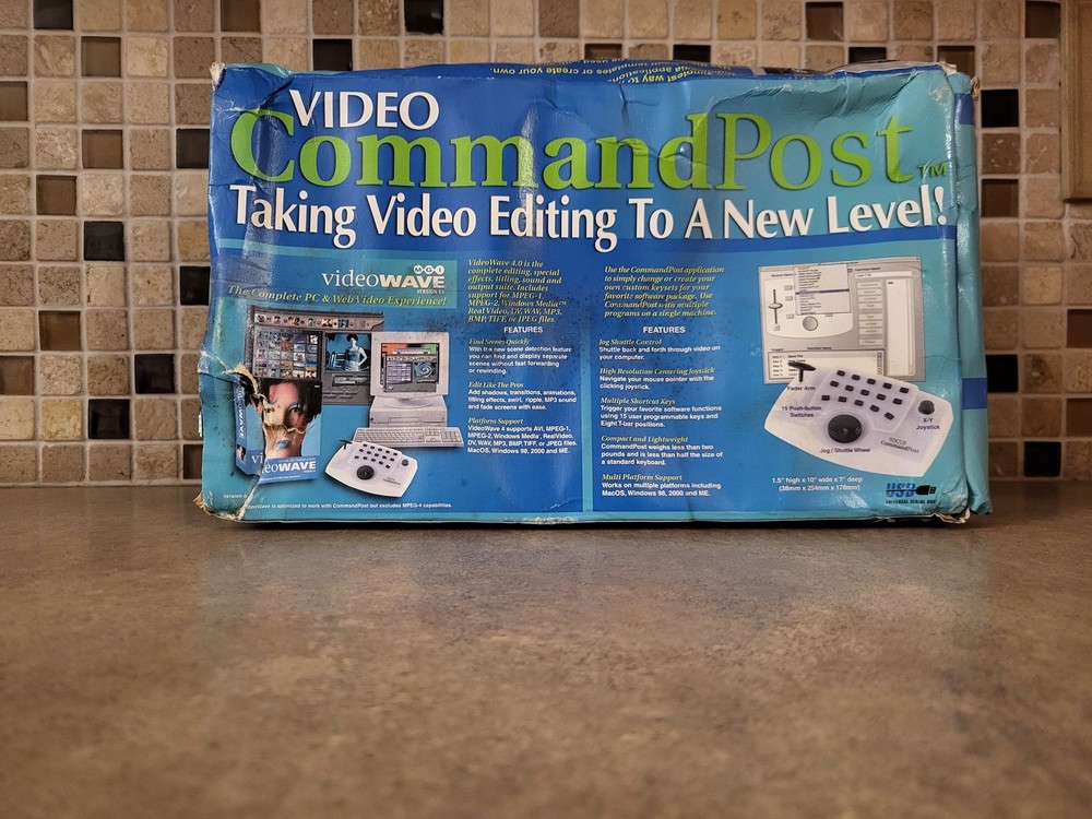 FOCUS COMMAND POST CP1 CP-1 MEDIA CONTROLLER W/ USB CONNECTOR CABLE HT-39