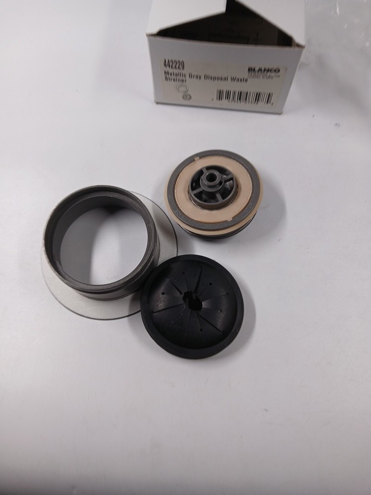 Blanco 442229 Sink Waste Flange: Metallic Gray