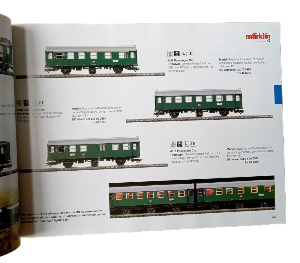 Marklin Model Train Complete Program Catalog For 2003 / 2004 E English 552 pp.