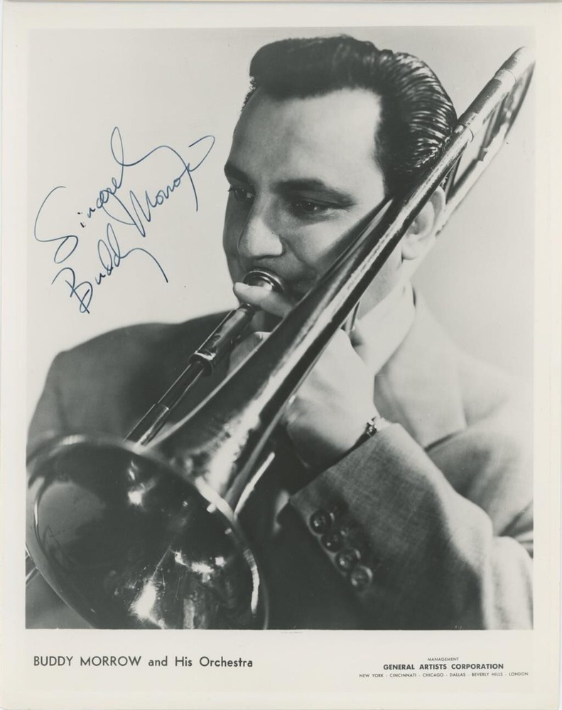 Buddy Morrow-Vintage Signed Management Photograph