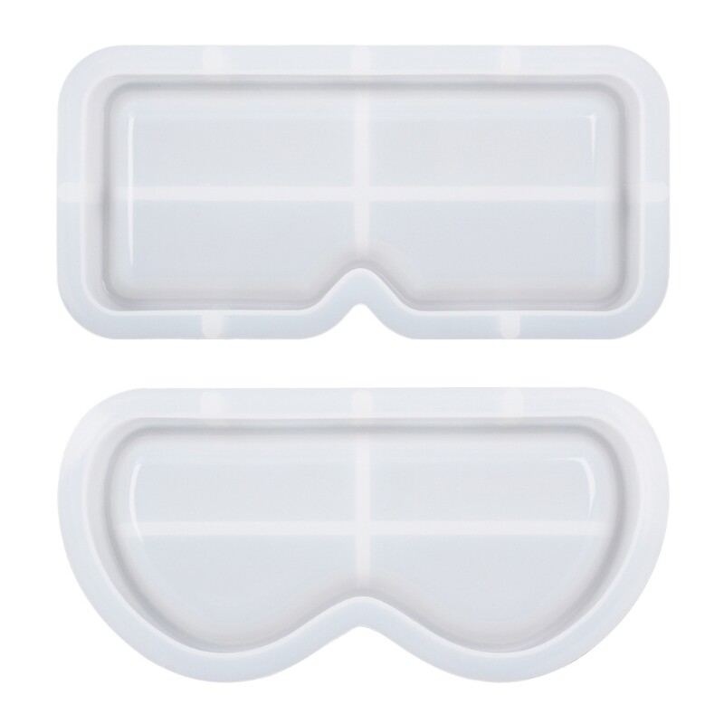 Sunglasses Storage Tray Molds Glasses Shape Mirror Cases Silicone Mold