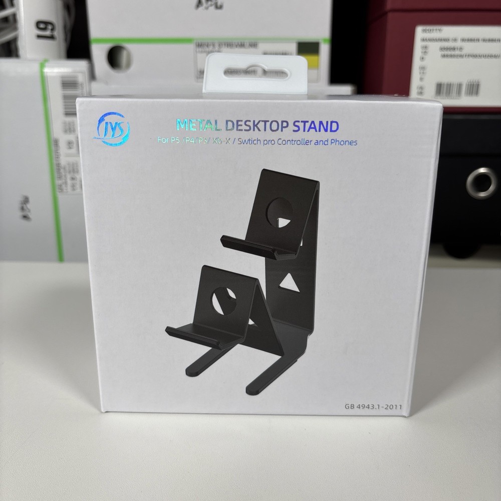 Universal Controller Stand Double Holder Gaming Accessory Dual Controller