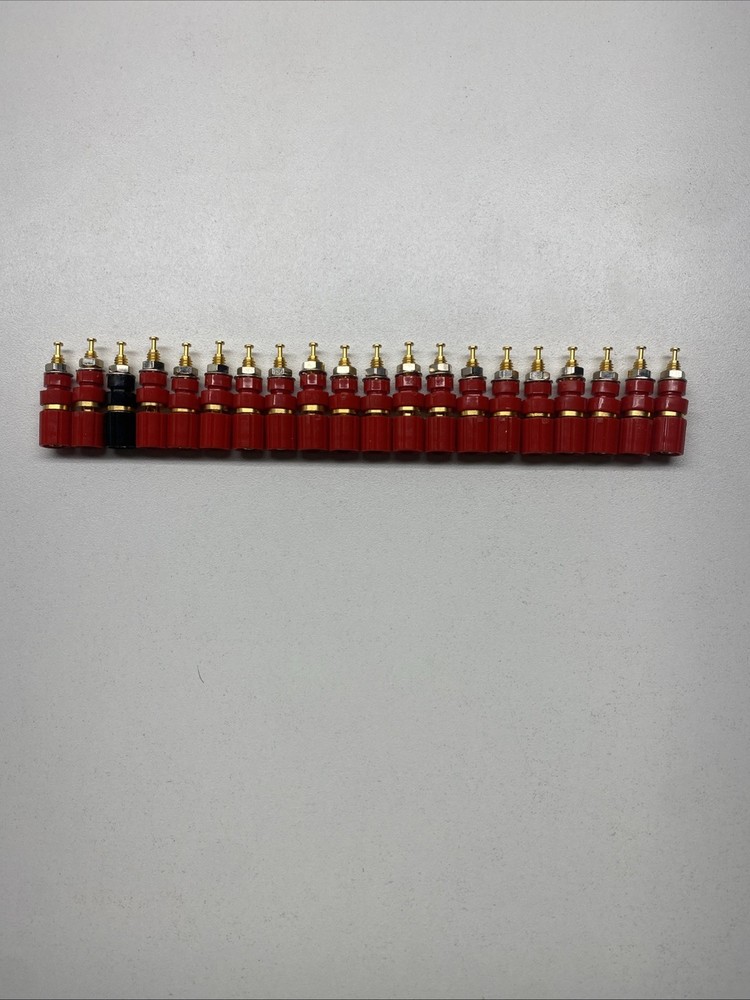 Gold Binding Post Banana Jack Insulated(20PC)…B20-5