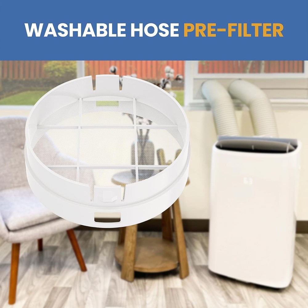 ARC IHF ARC 14S Filter Replacement for Whynter Portable Air Conditioner 5"