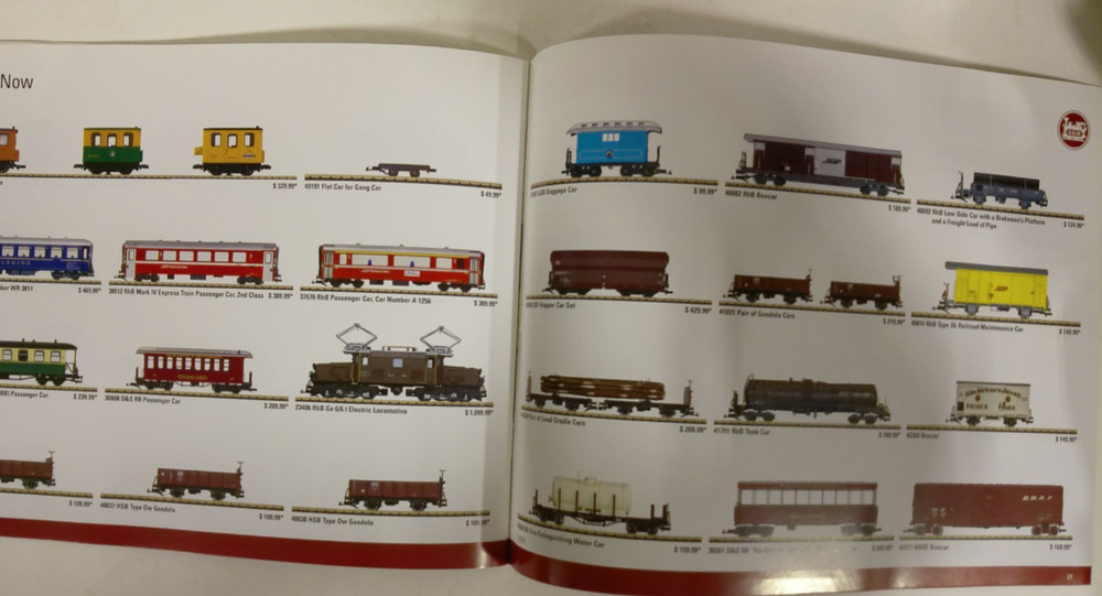 LGB US Models for 2017 Catalog