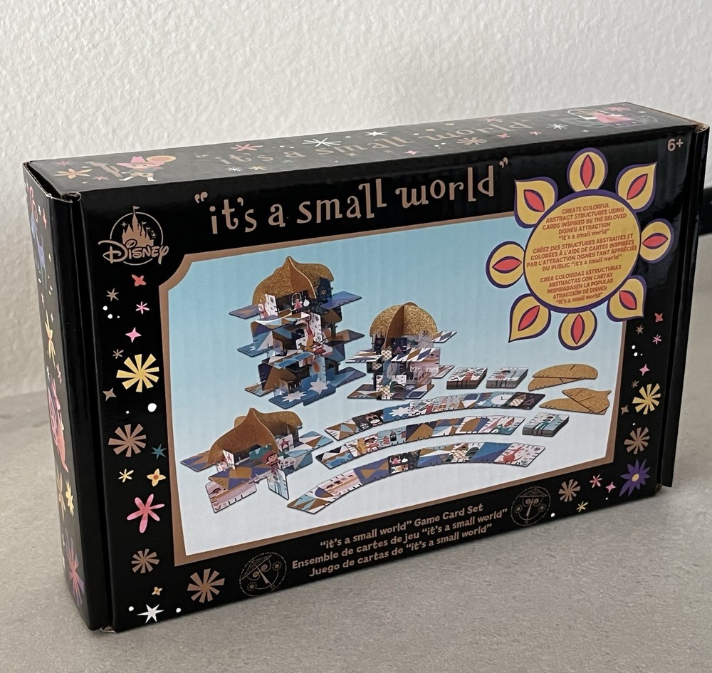 Disney It's a Small World Game Card Set