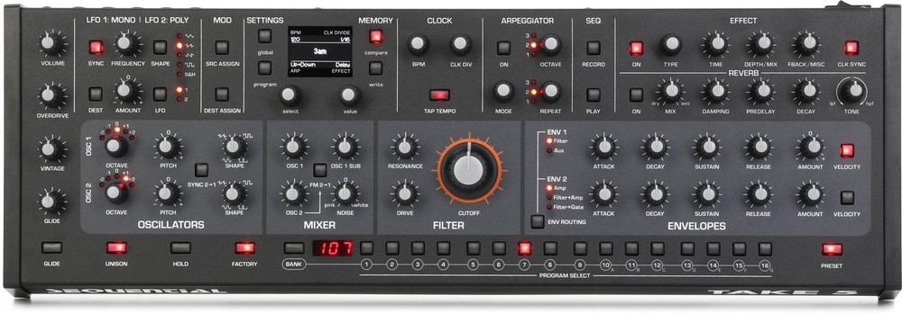 Sequential Take 5 Polyphonic Desktop Synthesizer Module